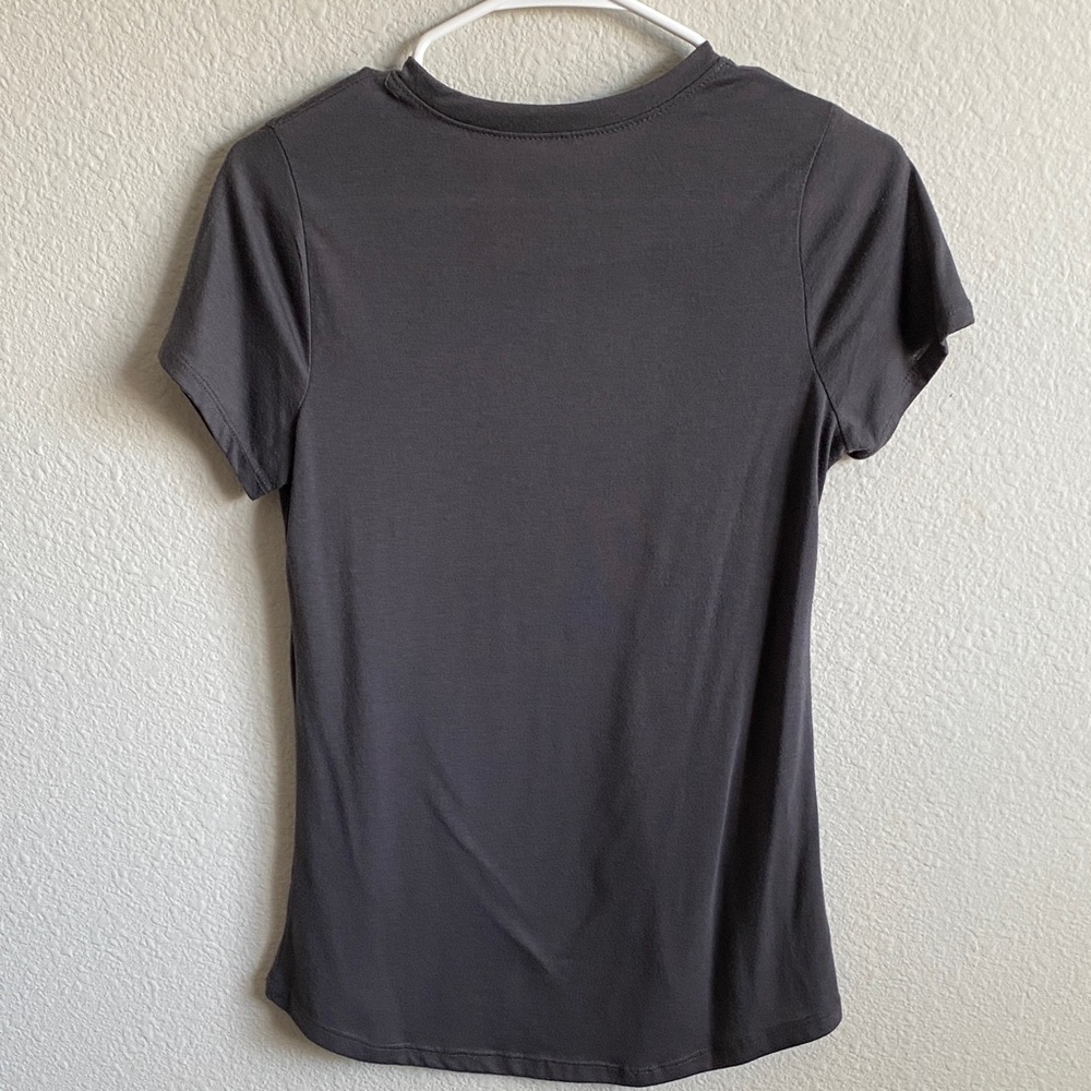 Zoe + Liv Charcoal Elephant Graphic Tee - Picture 7 of 9